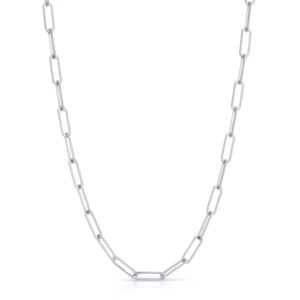 3mm Paperclip Chain 14k