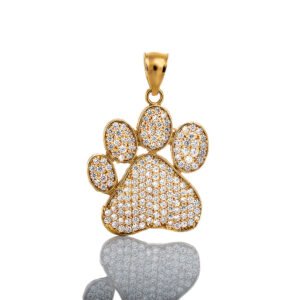 Paw Print Pendant
