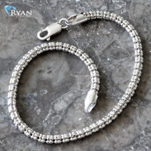3mm Ice Link Bracelet