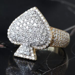 1.90CTW Natural Diamond Spade Ring