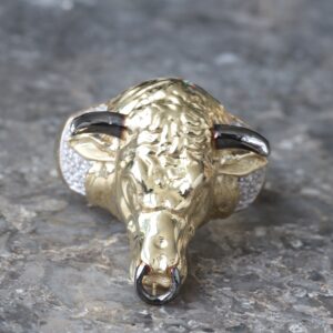 Bull Head Ring