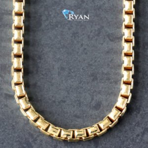 3.90mm Solid Venetian Box Links Chain