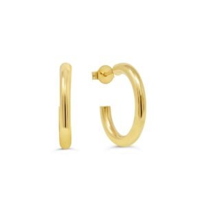 Round Tube Hoops on Studs