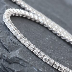 6.21ctw Round Cut Tennis Bracelet