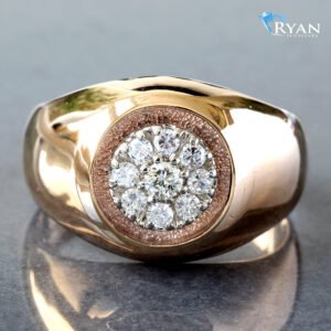 0.50ctw Round Diamond Cluster Ring