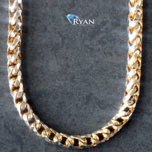 CHAIN GYW 24 INCH DIAMOND CUT ROUND FRANCO