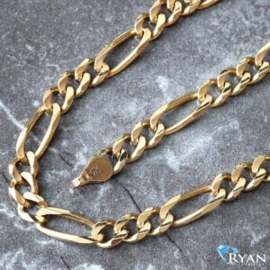 4.45mm Solid Figaro Links Chain