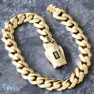 8mm Monaco Link Bracelet