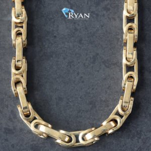 5mm Semi Solid Modified Byzantine Link Chain