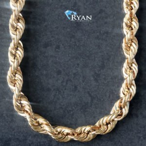 4.65mm Solid Rope with Bullet Style Clasp Chain