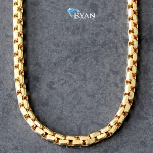 CHAIN GY 10K 22 INCHES 3.55MM DAVID YURMAN BOX LINKS