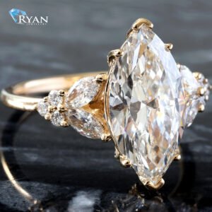 3.60ctw Marquise Diamond Ring