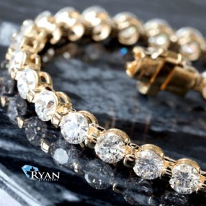 5.00ctw Single Shared Prong Set Diamond Tennis Bracelet