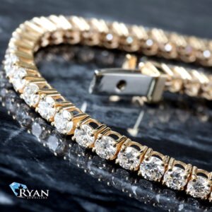 3.00CTW Four Prong Set Tennis Diamond Bracelet