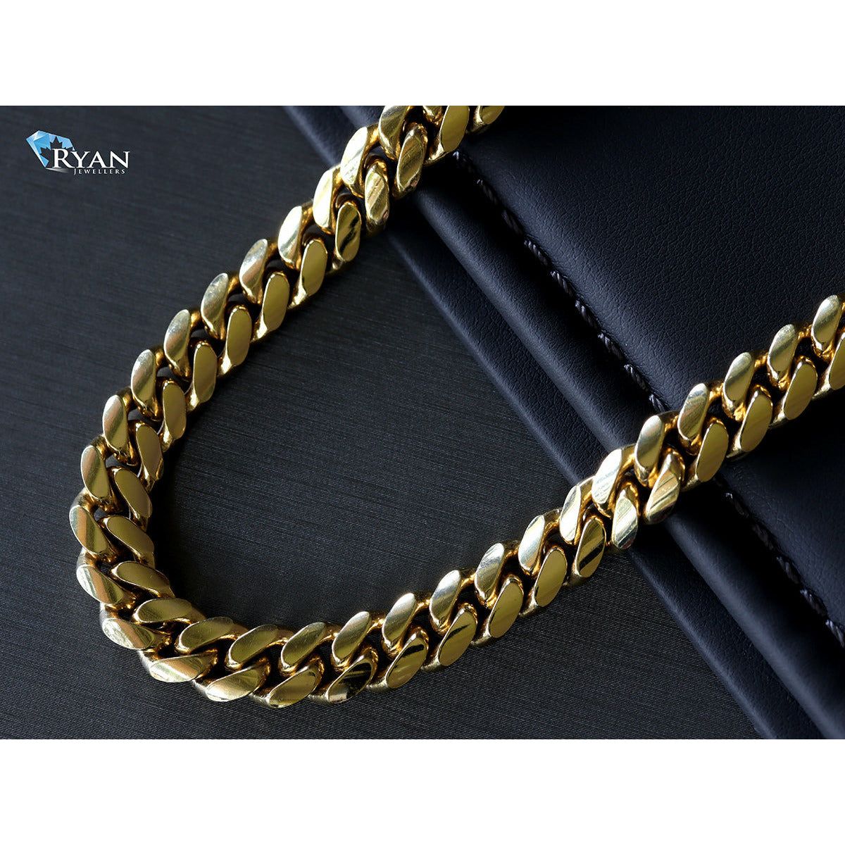 9.50mm Solid Miami Cuban Link Chain