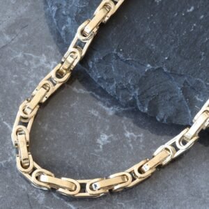 5mm Semi Solid Modified Byzantine Link Chain