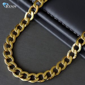 8mm Beveled Edge Curb Link Chain