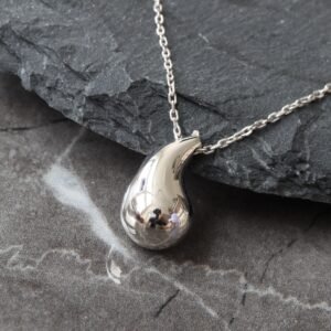 3D Raindrop Pendant