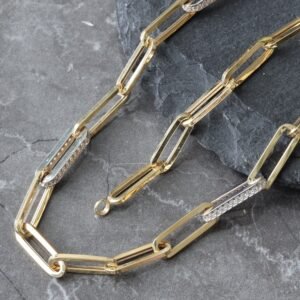 5mm Paper Clip Necklace