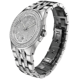 WATCH BULOVA FULL CRYSTAL DIAL DOUBLE ROW CRYSTAL BEZEL CRYSTAL BRACELET