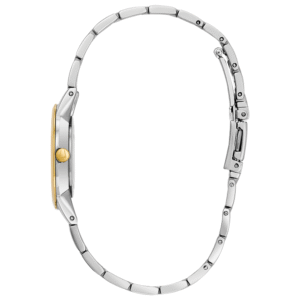 WATCH BULOVA LADY ROUND CASE DIAMOND MAKERS STEEL BRACELET SILVER DIAL