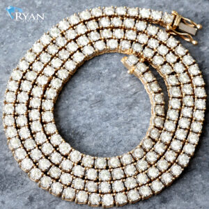 6.50ctw Illusion Set Diamond Tennis Chain