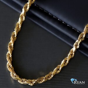 4mm Solid Rope Link Chain