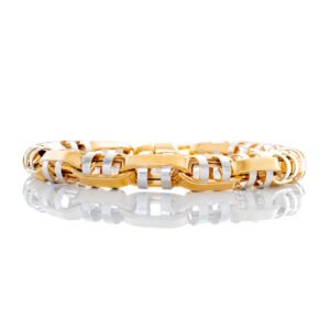 7.50mm Italian Honey-Comb Link Bracelet