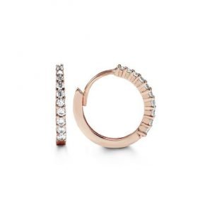 Graduated Cubic Zirconia Huggies