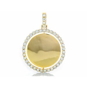 1.45ctw Large Reversible Spinning Memory Pendant