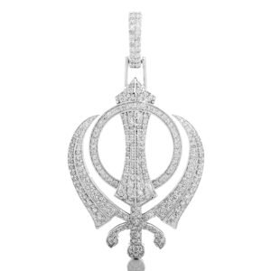 1.30ctw Khanda Symbol of Divine Knowledge