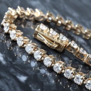 3.00ctw Three Prong Diamond Tennis Bracelet