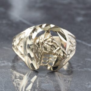 Good Luck Horse Shoe Ring