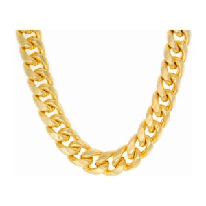 9.50mm Hollow Miami Cuban Link Chain