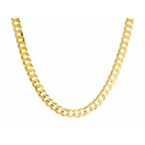 7mm Solid Beveled Edge Curb Link Chain