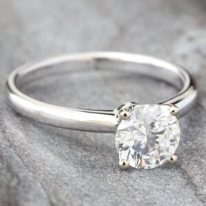 1.00ctw Round Brilliant Lab Created Diamond Solitaire