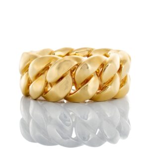 Braided High Polished Eternity Band