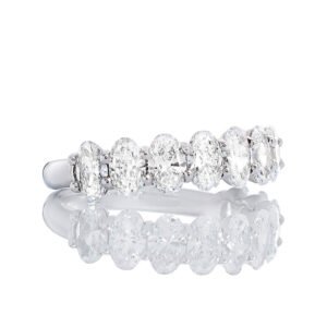 1.86ctw Oval Diamond Band