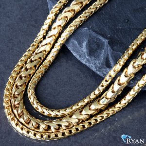 4mm Solid Round Millennium Franco Chain