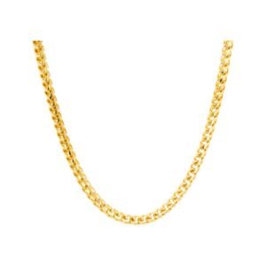 4mm Solid Round Millennium Franco Chain