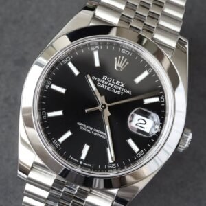 Brand New 2025 Rolex Datejust 41 Black Dial