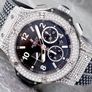 Hublot Big Bang 44mm Chronograph 8 Carats Diamond Watch