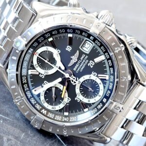 Genuine Breitling Chronomat GMT Longitude 40MM Steel Watch