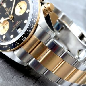 2025 TUDOR Black Bay Chrono 41mm Steel and Yellow Gold Bracelet Watch