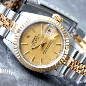 90'S DATEJUST 26MM          18KT & STEEL JUBILEE FLUTED