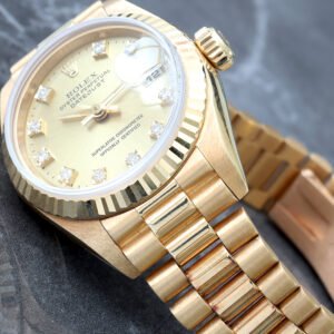 1987 LADY'S ROLEX         31MM PRESIDENTIAL        18KT   FLUTED  JUBILEE