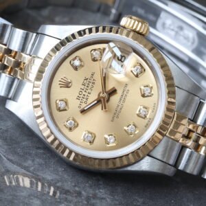 1988 ROLEX DATEJUST      34MM 18K & STEEL      FLUTED JUBILEE BRACELET