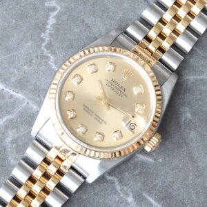 1988 ROLEX DATEJUST      34MM 18K & STEEL      FLUTED JUBILEE BRACELET