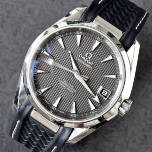 Omega Seamaster Aqua Terra Original Omega Rubber Bracelet Watch