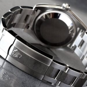 Rolex Datejust 31 Black Dial Smooth Bezel Oyster Bracelet Steel Watch
